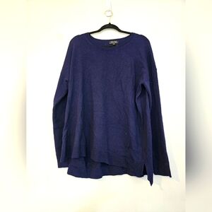 Navy Merino Wool Lord & Taylor Sweater